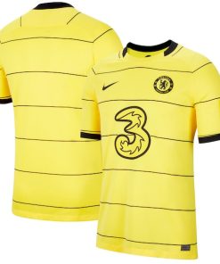 Chelsea Nike 2021/22 Away Breathe Stadium Jersey - Yellow