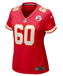 Alternative view of Hunter Nourzad Kansas City Chiefs Nike Women's  Game Jersey -  Red