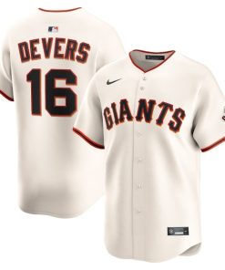 Rafael Devers San Francisco Giants Nike Home Limited Player Jersey - Cream