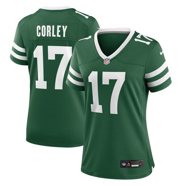 Malachi Corley New York Jets Nike Women's Team Game Jersey - Legacy Green - Image 2