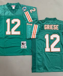 Bob Griese Miami Dolphins Authentic Throwback Retired Player Jersey