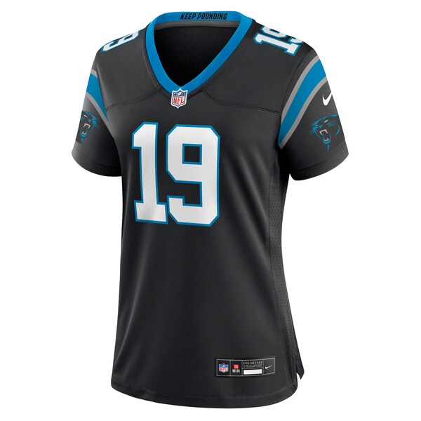 Adam Thielen Carolina Panthers Nike Women's Team Game Jersey - Black - Image 2