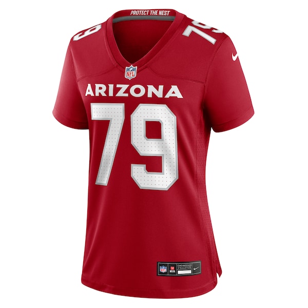 PJ Mustipher Arizona Cardinals Nike Women's Team Game Jersey - Cardinal - Image 2