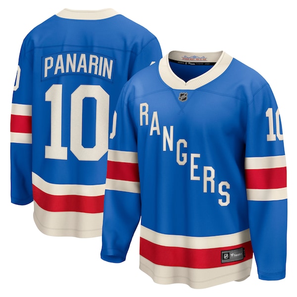 Artemi Panarin New York Rangers Centennial Breakaway Jersey - Blue/White