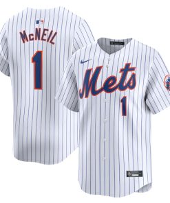 Jeff McNeil New York Mets Nike Home Limited Player Jersey?¨C White
