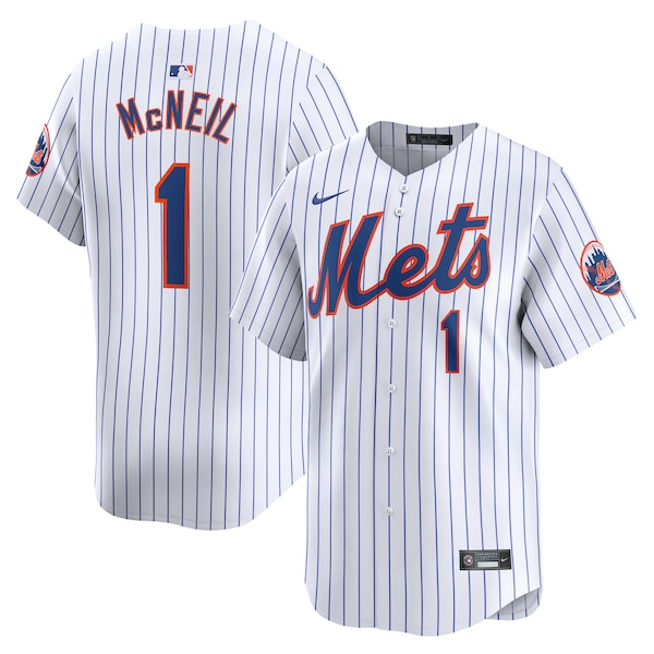 Jeff McNeil New York Mets Nike Home Limited Player Jersey?ยจC White