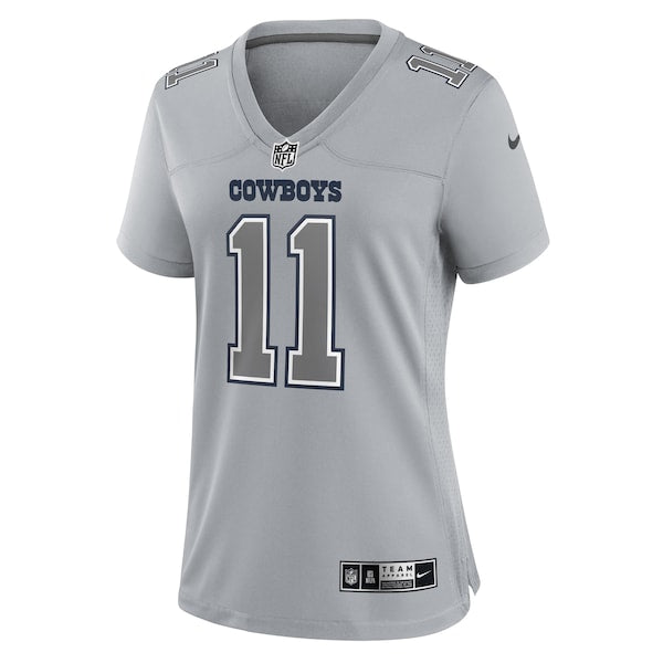 Micah Parsons Dallas Cowboys Nike Women's Atmosphere Fashion Game Jersey - Gray - Image 2