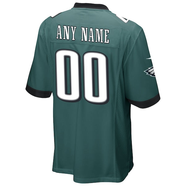 Philadelphia Eagles Nike Custom Game Jersey - Midnight Green - Image 3