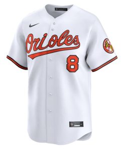 Alternative view of Cal Ripken Jr. Baltimore Orioles Nike Home Limited Retired Player Jersey - White