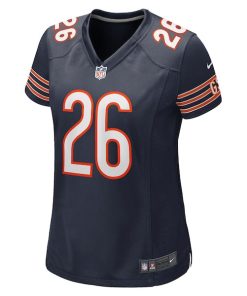 Alternative view of Quindell Johnson Chicago Bears Nike Women's Team Game Jersey -  Navy