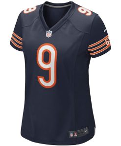 Alternative view of Nick Foles Chicago Bears Nike Women's Game Jersey - Navy