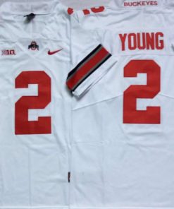 YOUNG NCAA Ohio State Buckeyes Nike Vapor Limited Jersey