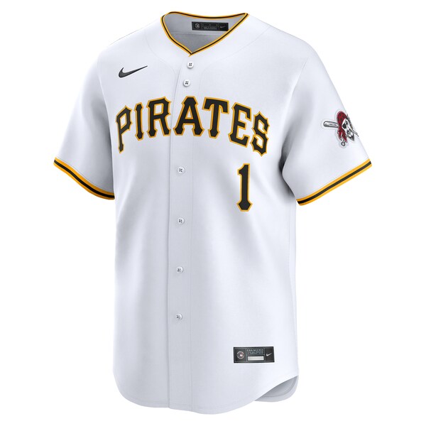Pittsburgh Pirates Nike #1 Dad Home Limited Jersey - White - Image 2