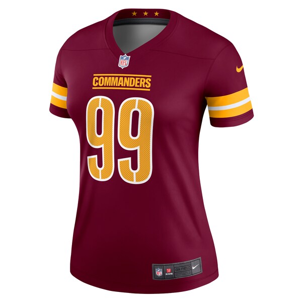 Chase Young Washington Commanders Nike Women's Legend Jersey - Burgundy/Black - Image 3