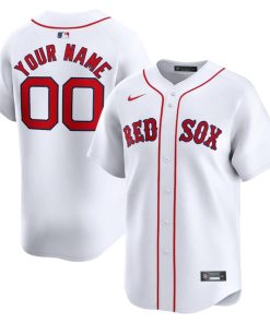 Boston Red Sox Nike Youth Home Limited Custom Jersey - White