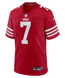 Alternative view of Thomas Morstead San Francisco 49ers Nike Team Game Jersey -  Scarlet