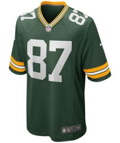 Alternative view of Willie Davis Green Bay Packers Nike Game Retired Player Jersey - Green