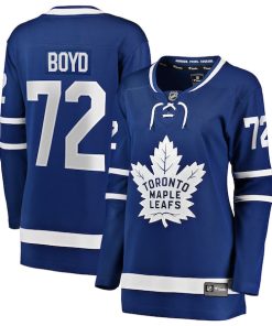 Travis Boyd Toronto Maple Leafs  Women's Home Breakaway Jersey - Blue