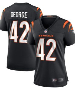 Allan George Cincinnati Bengals Nike Women's Game Player Jersey - Black