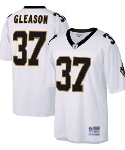 Steve Gleason New Orleans Saints Big & Tall 2006 Retired Player Replica Jersey - White