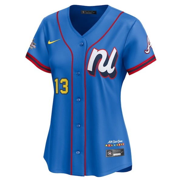 Ronald Acu?a Jr. National League Nike Women's 2025 All-Star Edition Limited Player Jersey - Blue - Image 2