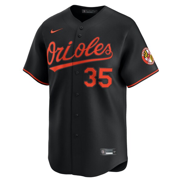 Adley Rutschman Baltimore Orioles Nike Alternate Limited Player Jersey - Black - Image 2