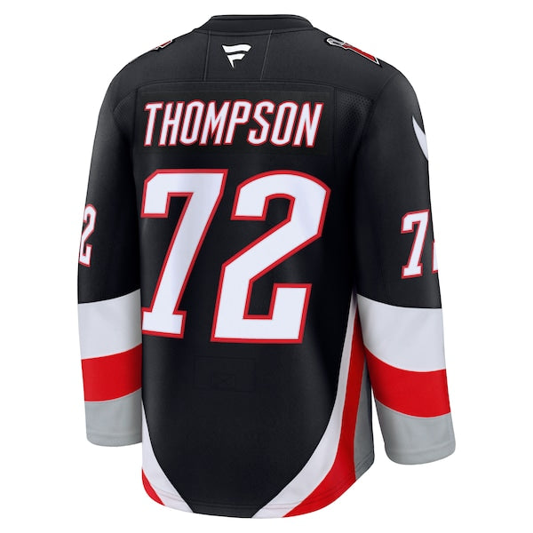 Tage Thompson Buffalo Sabres Alternate Premium Jersey - Black - Image 4