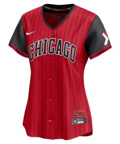 Alternative view of Chicago White Sox Nike Women's 2025 City Connect Limited Jersey - Red/Black