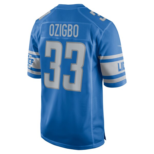Devine Ozigbo Detroit Lions Nike Game Jersey - Blue - Image 3