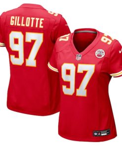 Ashton Gillotte Kansas City Chiefs Nike Women's Team Game Jersey -  Red