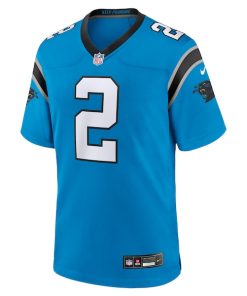 Alternative view of D.J. Moore Carolina Panthers Nike Alternate Game Jersey - Blue