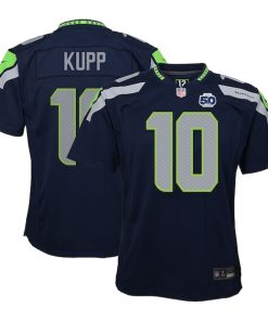 Cooper Kupp Seattle Seahawks Nike Youth 50th Season Game Jersey - College Navy