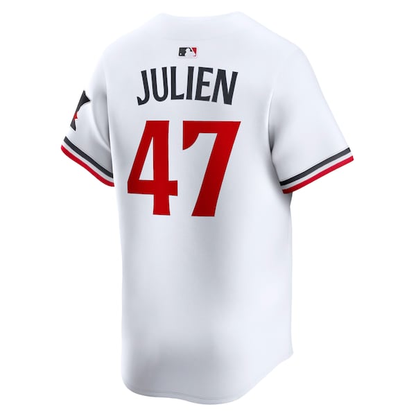 Edouard Julien Minnesota Twins Nike Home Limited Player Jersey - White - Image 3
