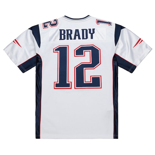 Tom Brady New England Patriots 2000 Big & Tall Legacy Replica Jersey - White - Image 2