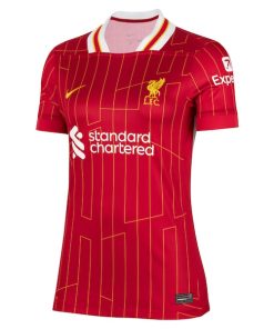 Alternative view of Liverpool Nike Women's 2024/25 Home Replica Jersey - Red