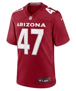 Alternative view of Ezekiel Turner Arizona Cardinals Nike Team Game Jersey -  Cardinal