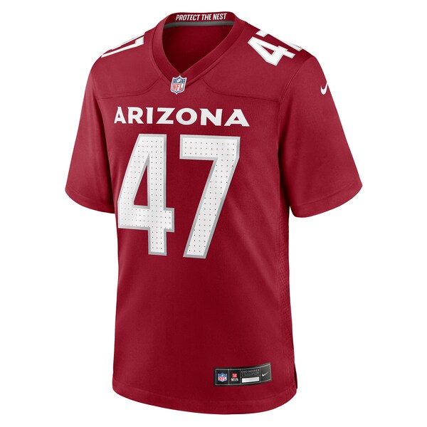 Ezekiel Turner Arizona Cardinals Nike Team Game Jersey - Cardinal - Image 2