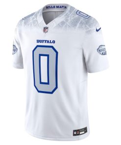 Alternative view of Keon Coleman Buffalo Bills Nike 2025 Rivalries Collection Limited Jersey - White