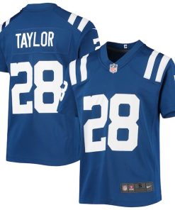 Jonathan Taylor Indianapolis Colts Nike Youth Game Jersey - Royal/Blue