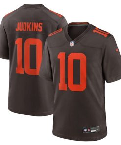 Quinshon Judkins Cleveland Browns Nike Alpha Dawg Game Jersey - Brown