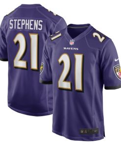 Brandon Stephens Baltimore Ravens Nike Game Jersey - Purple