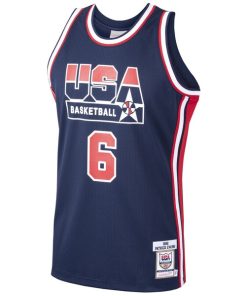 Alternative view of Patrick Ewing USA Basketball 1992 Dream Team Authentic Jersey - Navy