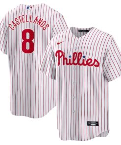 Nick Castellanos Philadelphia Phillies Nike Replica Player Jersey - White