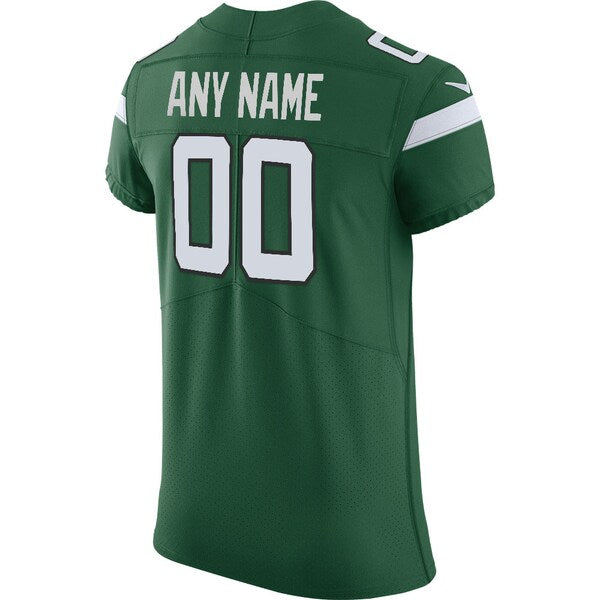 New York Jets Nike Vapor Untouchable Elite Custom Jersey - Gotham Green - Image 3