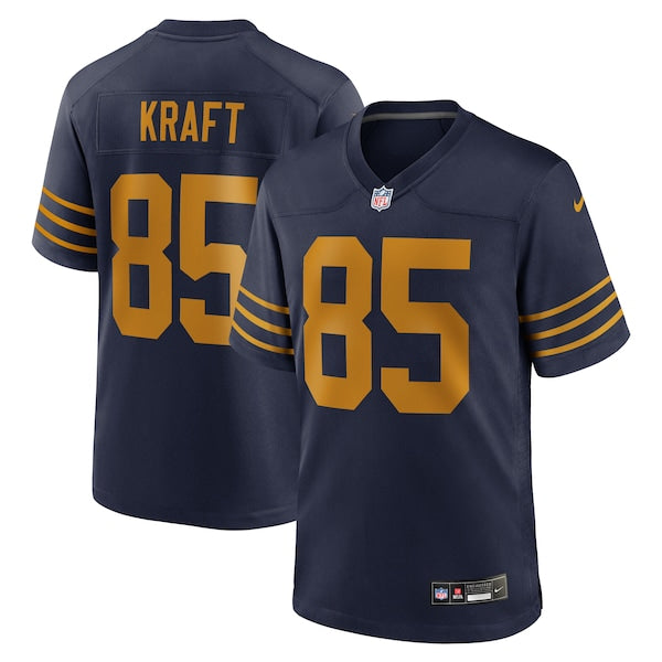 Tucker Kraft Green Bay Packers Nike Alternate Game Jersey - Navy/Green