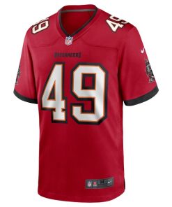 Alternative view of Cam Gill Tampa Bay Buccaneers Nike Game Jersey - Red
