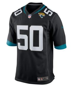 Alternative view of Shaquille Quarterman Jacksonville Jaguars Nike Game Jersey - Black