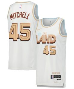 Donovan Mitchell Cleveland Cavaliers Nike Swingman Player Jersey - City Edition - White