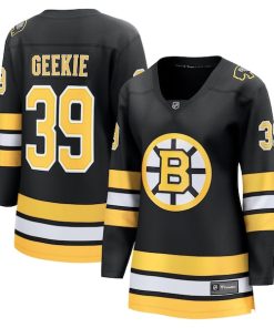 Morgan Geekie Boston Bruins  Women's Home Breakaway Player Jersey - Black
