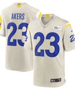 Cam Akers Los Angeles Rams Nike Game Jersey - Bone